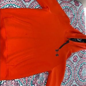 I am selling a orange under armor hoodie